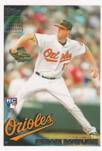 Rookie Card 2010 Topps Factory Set Limited Edition #RC10 BRIAN MATUSZ - Picture 1 of 2