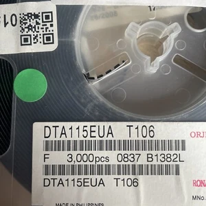 DTA115EUAT106 SOT-323-3 ROHM Transistors X 3000pcs On Reel - Picture 1 of 2
