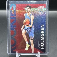 2023 Panini National Convention Rookies Red #RC17 Chet Holmgren #/99 OKC Thunder