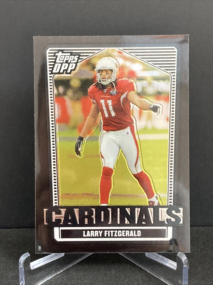 2007 Topps Chrome DPP Black Refractor Larry Fitzgerald #30 Arizona cardinals - Image 1 of 2