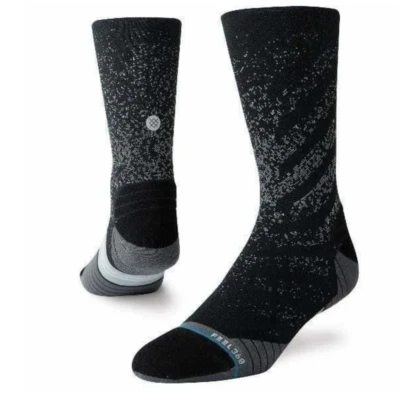 Calcetines reflectantes STANCE Uncommon Run negros grises NUEVOS para hombre talla M para zapato 6-8,5 Foto 1 de 4