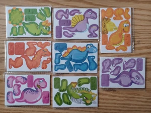 8 Mini 3D Dinosaurier Puzzle, Hochzeit, Party Tasche Füller - Bild 1 von 11