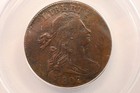 NobleSpirit Scarce 1802 1c Draped Bust Large Cent S-227 ANACS VF30 Details