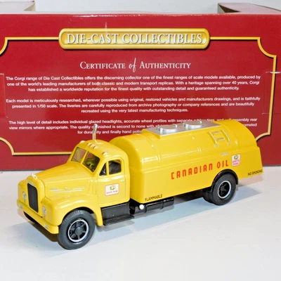 CORGI MACK B RIGID TANKER WHITE ROSE CANADIAN OIL 1/50 53301 - Image 1 of 4