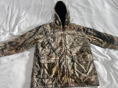 🌲🦌 Realtree AP Camo Men’s Hooded Jacket – Medium (38-40) 🧥🔥 - Image 1 of 4