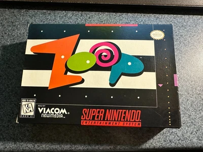 Zoop for Super Nintendo (SNES) CIB Complete Excellent - Image 1 of 4