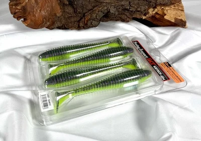 Keitech 5,8" Fat Swing Impact Purple Chartreuse BA-Edition Barsch Alarm 14,5cm - Bild 1 von 2