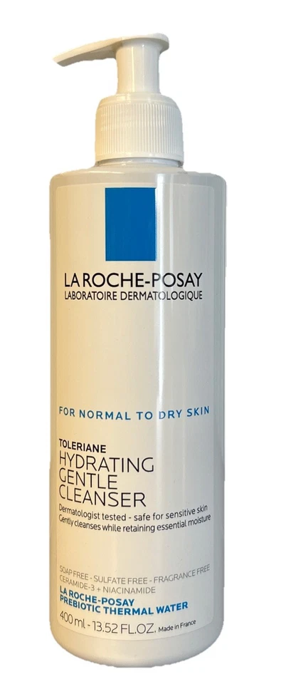 La Roche-Posay Toleriane limpador facial hidratante suave 13,52 oz 400 ml - Imagem 1 de 2