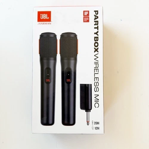 JBL PartyBox Digital Wireless Microphone System with Dual-Channel Receiver - Image 1 of 1