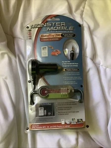 Monster Mobile Radio Play 200 Wireless FM Transmitter 8 Preset Stations - Picture 1 of 2
