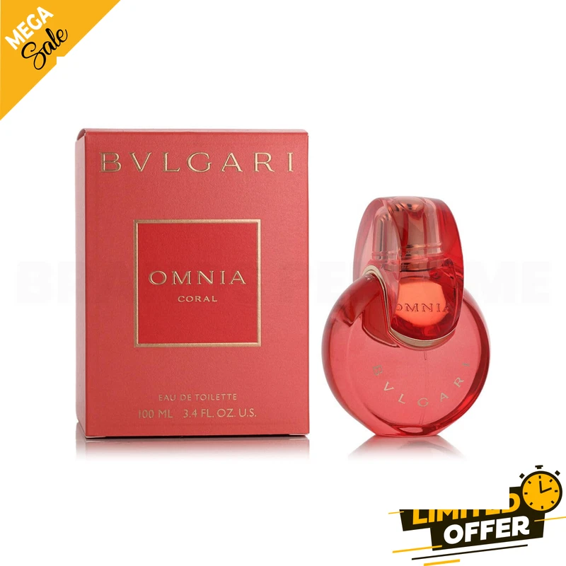 OMNIA CORAL DE BVLGARI 3,4 FL.OZ. EDT SPRAY PARA MUJER Foto 1 de 1
