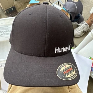 Sombrero Hurley Corp Textures Flexfit L/XL Negro NUEVO ¡¡ENVÍO GRATUITO!!! - Imagen 1 de 2