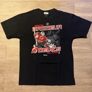 New Jersey Devils Vintage Martin Brodeur Reebok NHL Hockey Shirt L 2009 - Bild 1 von 4