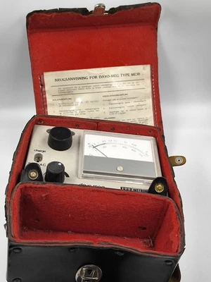 Davo-Meg ME 5B ITT Instrumente - Ungetestet, Gebrauchsspuren - Bild 1 von 4