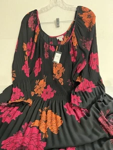 Avenue Women’s Printed Floral Blouse  - Picture 1 of 6