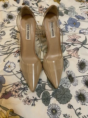 Steve Madden Vegas - Bombas de punta transparente Foto 1 de 3