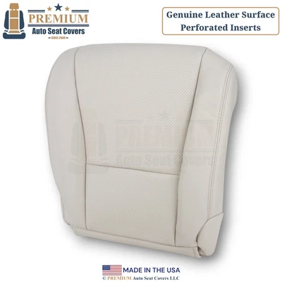 Para Lexus LS460 2007-2012 cuero genuino perfecto Cubierta inferior del conductor de alabastro Foto 1 de 4