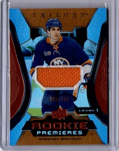 Samuel Bolduc Common Rookies Jersey /499 #109 2023 Upper Deck Trilogy Rookie RC - Bild 1 von 2