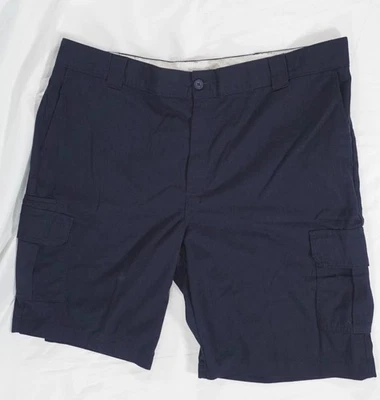 Pantalones Cortos Dickies Flex Carga Para Hombres 44 Azul Marino Calce Regular Ropa de Trabajo Bolsillos Utilitarios Foto 1 de 4