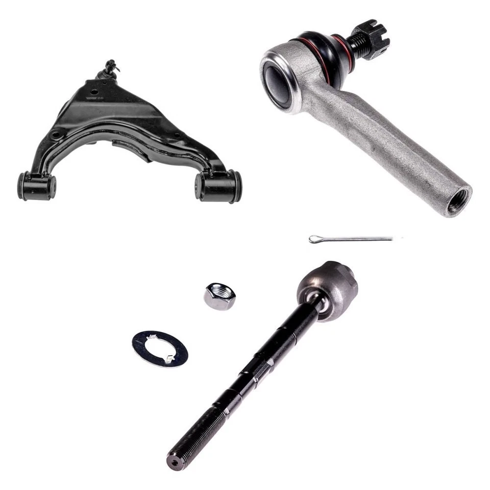 For Toyota FJ Cruiser 07-09 Control Arm with Ball Joint and Tie Rod End Kit Foto 1 de 1