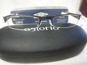 MARCO GAFAS UMBRO U121 GUNMETAL 47-20-125 DEMOSTRACIÓN CON ESTUCHE NEGRO GENÉRICO - Imagen 1 de 5