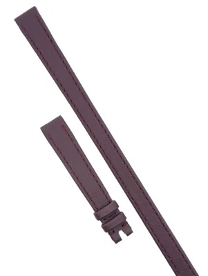 Chopard 12mm x 10mm Burgundy Genuine Leather Women's Watch Band 070/275 - Image 1 of 4