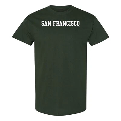 University of San Francisco Dons Basic Block T-Shirt - Forest - Image 1 of 4
