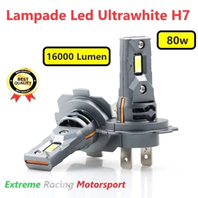 PIAGGIO PORTER III 11- LAMPADE ABBAGL LED 3570 CPS ULTRAWHITE ERM H7 80W 16 KLM - Immagine 1 di 4