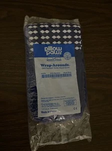 Pillow Paws Terries Erwachsene bariatrische rutschfeste Hüttenschuhe Socken Gr. XXXL blau NEU - Bild 1 von 3