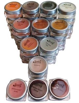 Lot Of 43 Scentsy Sample Jars Wax Party Testers Various Scents - Image 1 of 4