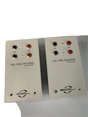 2 Monroe Electronics Cue Tone Encoder model 935A Video Production Cable Untested - Image 1 of 4