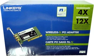 NIB Linksys Wireless-N PCI Adapter WMP300N-CA - Picture 1 of 4