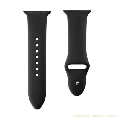 Pulseira de silicone para Apple Watch iWatch Series Ultra 2 49 SE 10 9 8 7 6 5 4 3 - Imagem 1 de 4
