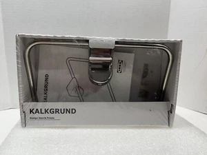 Soporte de papel higiénico cromado Ikea Kalkkund modelo # 702.914.68 nuevo en caja - Imagen 1 de 7
