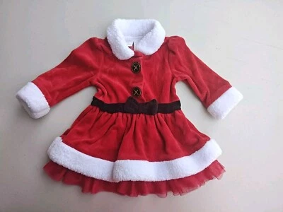 Vestido Koala Niños 6-9 Meses Navidad Vacaciones Santa Señora Claus Foto 1 de 4