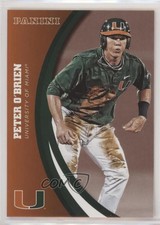 2015 Panini Miami Hurricanes Peter O'Brien #80