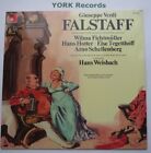 10 22137-7 - VERDI Falstaff highlights FICHTMULLER / HOTTER - Ex Con LP Record