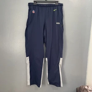 Pantalón deportivo Nike NFL On Field Dri-Fit Seattle Seahawks para hombre XL cintura elástica cremallera - Imagen 1 de 9