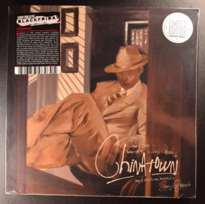 NEW MINT SEALED LE LP GOLD COLORED VINYL RSD 2016 CHINATOWN JERRY GOLDSMITH 1974 - Image 1 of 4