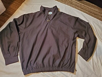  Chaqueta cortavientos Fahrenheit negra media cremallera para hombre M Foto 1 de 2