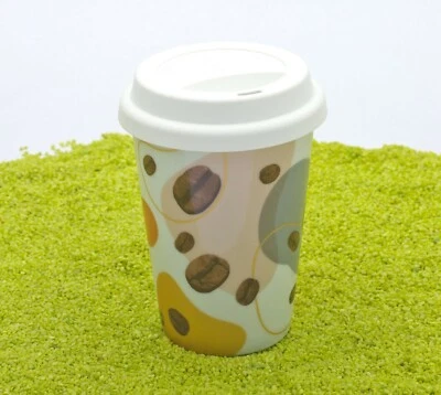 Könitz Porzellan Coffee to Go Becher Coffee Flow (Kaffee)  380ml  - Bild 1 von 4