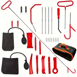 Car Lockout Kit Car Repair Tool Kit Car Emergency Kit Long Reach Tool - Foto 1 di 16