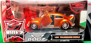 2006 Maisto Urban Ridez VBUGZ 1:24 Volkswagon Beetle Custom Hot Rod Show car - Picture 1 of 14