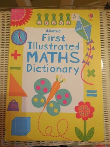 USBORNE First Illustrated Maths Dictionary. NEW. Introduces Maths Topics. - Picture 1 of 6