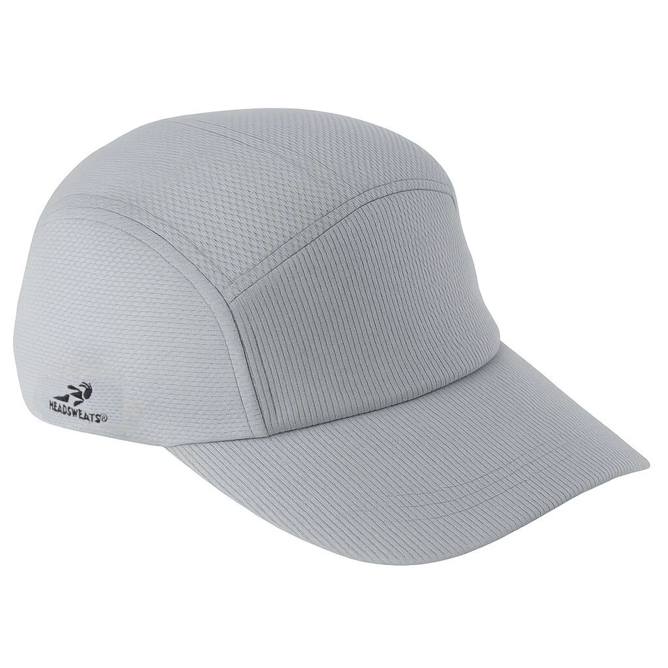 Headsweats Race Mütze Kappe verstellbar leicht grau Laufen One Size Unisex - Bild 1 von 1