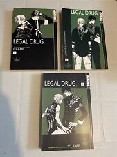 Legal Drug by Clamp Vol. #1-3 Complete Set - Tokyopop Manga - Used