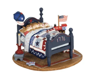 Wee Forest Folk STAR SPANGLED SNOOZERS, WFF# m-514a, Patriotic Mouse LTD 2021 - Picture 1 of 3