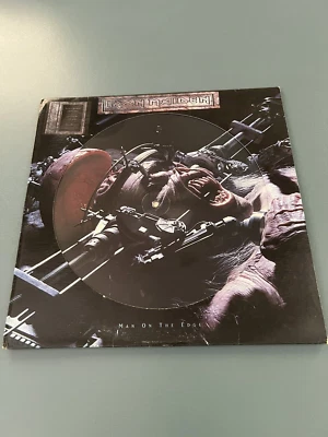 Iron Maiden – Man On The Edge 12" Vinyl 1995 U.K Press RARE!! - Image 1 of 3