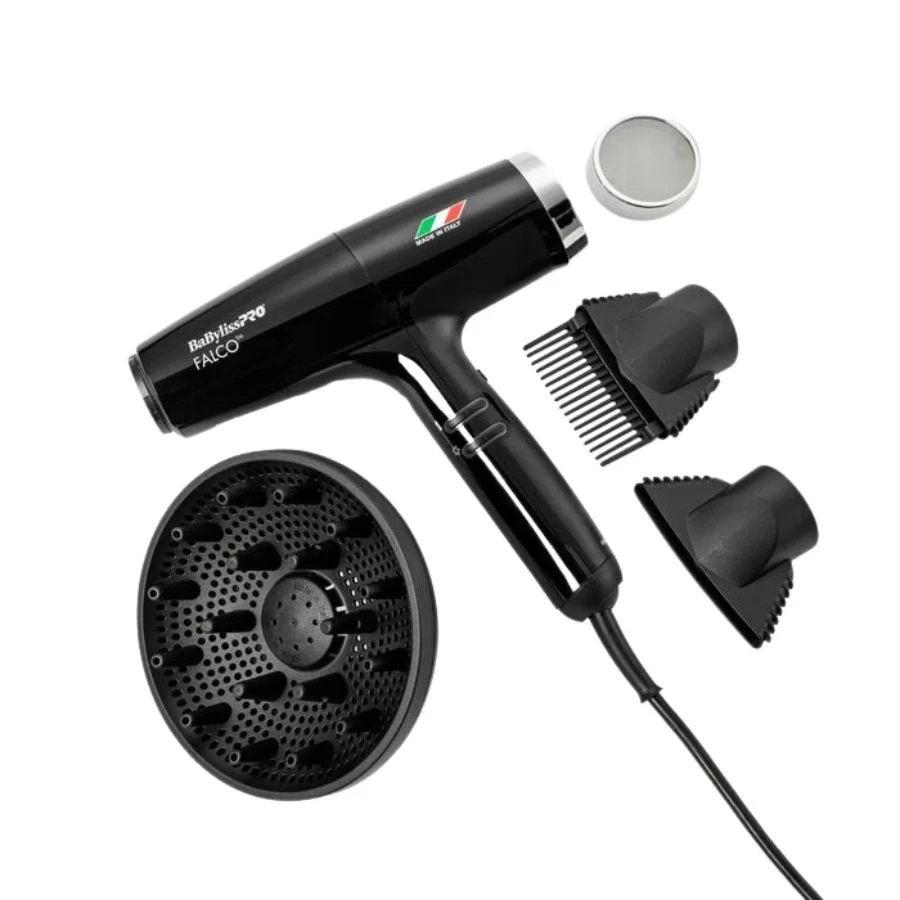BNT8550B SECADOR DE PELO IÓNICO PROFESIONAL FALCO BABYLISS PRO NANO TITANIO Foto 1 de 4