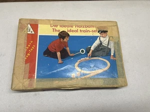 Vintage Eichhorn Spielzeug Die Ideale Holzbahn (das ideale Zugset) - Bild 1 von 8